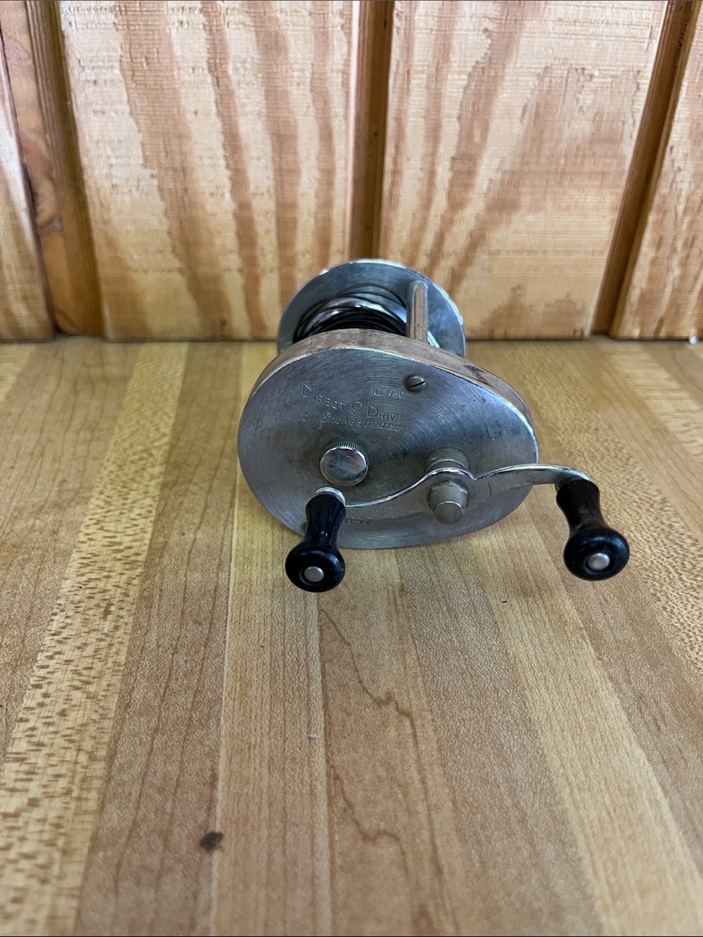 VINTAGE Shakespeare 1950 DIRECT O DRIVE Model FC Fishing Reel Made In USA